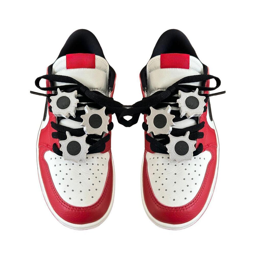 attachable/detachable bullet holes for your sneakers!
